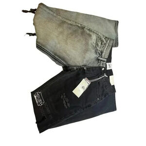 MNML NWT MENS URBAN 2 COLOR DENM DISTRESSED JEANS SIZE 29 "